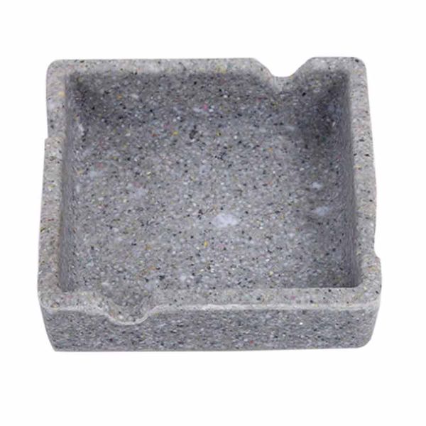 زیرسیگاری مدل square طرح سنگی