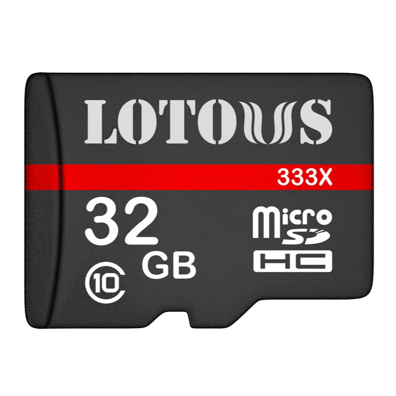 کارت حافظه microSDHC لوتوس مدل 333x U1 کلاس 10 استاندارد UHS-1 سرعت 80MBps ظرفیت 32 گیگابایت