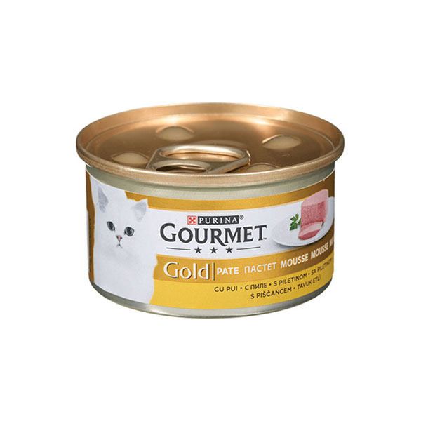 کنسرو غذای گربه گورمت مدل Gourmet وزن 85 گرم بسته 24 عددی