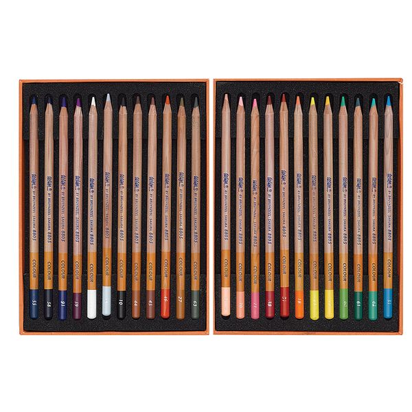 مداد رنگی 24 رنگ برونزیل مدل Design کد 100567