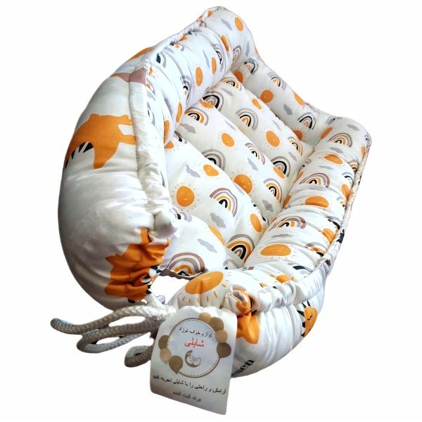 تشک خواب نوزاد شایلی مدل اژدها کوچولو به همراه بالش شیردهی