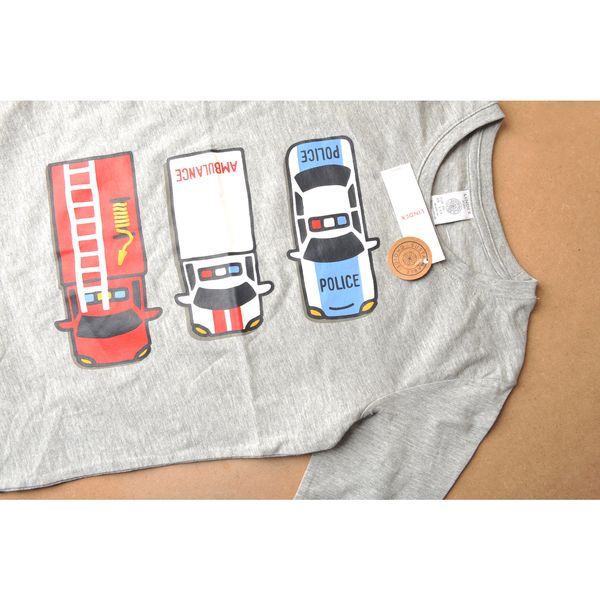 ست تی شرت و شلوار بچگانه لیندکس مدل ماشین و خیابان