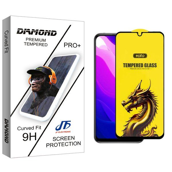 محافظ صفحه نمایش جی اف مدل Diamond Y-Horo مناسب برای گوشی موبایل شیائومی Mi 10 Lite