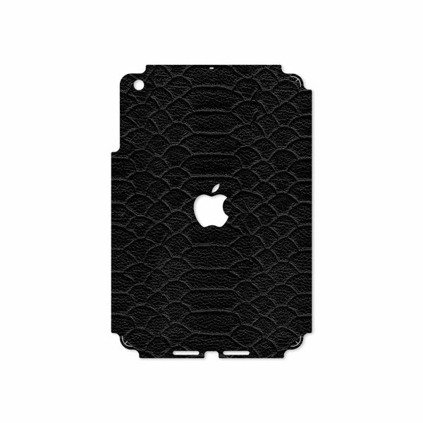 برچسب پوششی ماهوت مدل Black-Snake-Leather مناسب برای تبلت اپل iPad mini 2012 A1454
