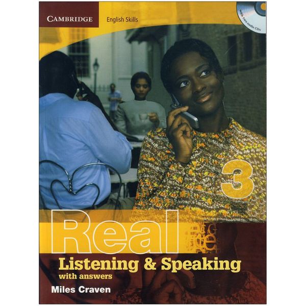 کتاب Real Listening &amp; Speaking 3 اثر Sally Logan and Craig Thaine انتشارات Cambridge