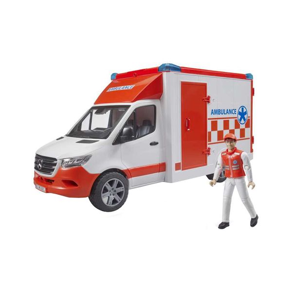 ماشین بازی برودر مدل ambulance به همراه فیگور