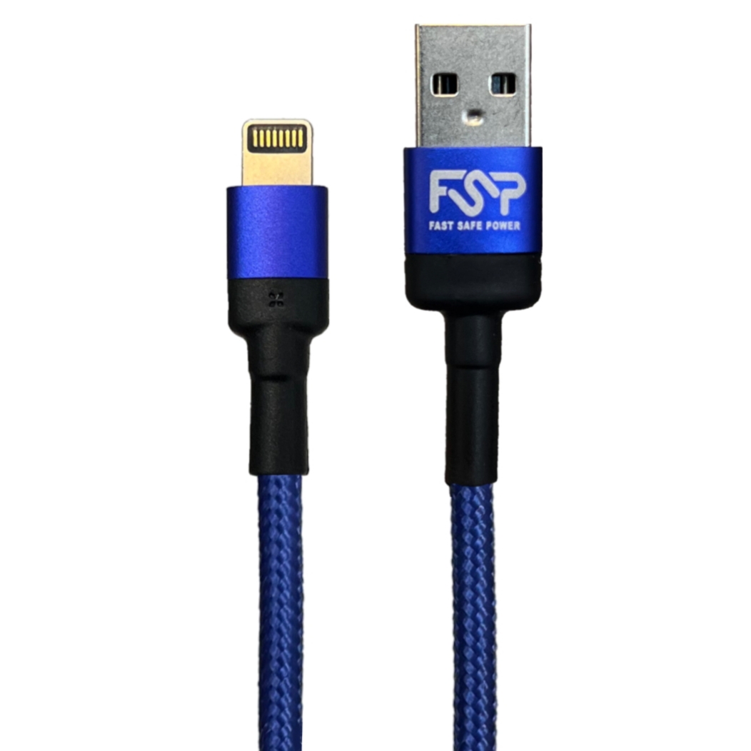 کابل تبدیل USB به لایتنینگ اف اس پی مدل FSP C-70 طول  1 متر