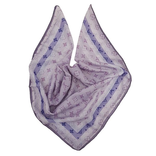 دستمال سر زنانه لویی ویتون مدل مینی اسکارف سربند ستاره