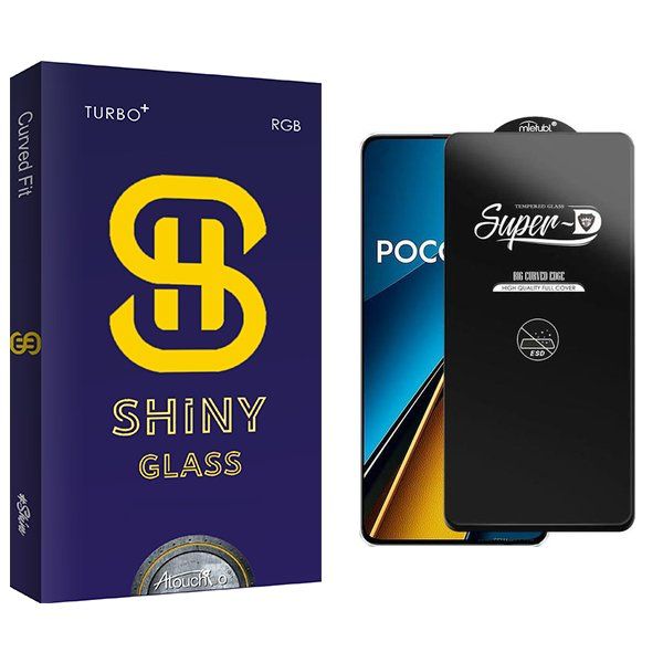 محافظ صفحه نمایش آتوچبو مدل Shiny Superd_ESD مناسب برای گوشی موبایل شیائومی Poco X6