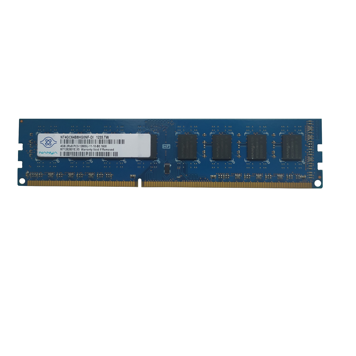 رم دسکتاپ DDR3 تک کاناله 12800 مگاهرتز CL11 نانیا مدل NT4GC64B8HG0NF-D1 ظرفیت 4 گیگابایت