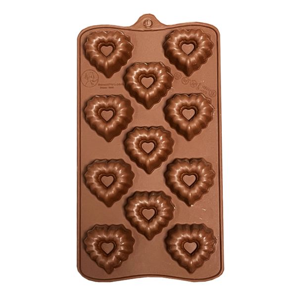 قالب شکلات سورنا پارت مدل قلب شیفون