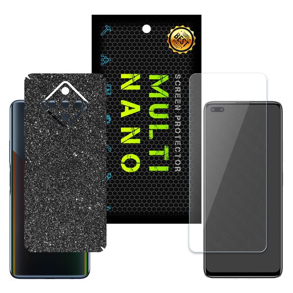 برچسب پوششی مولتی نانو مدل X-F1G-S مناسب برای گوشی موبایل اینفینیکس Zero 8 به همراه محافظ صفحه نمایش