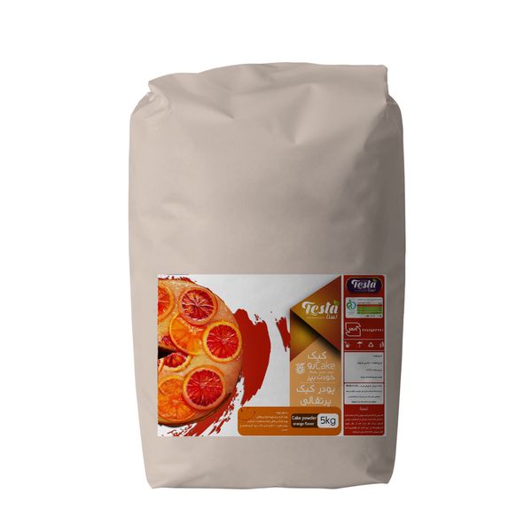 پودر کیک پرتقالی تستا - 5 کیلوگرم