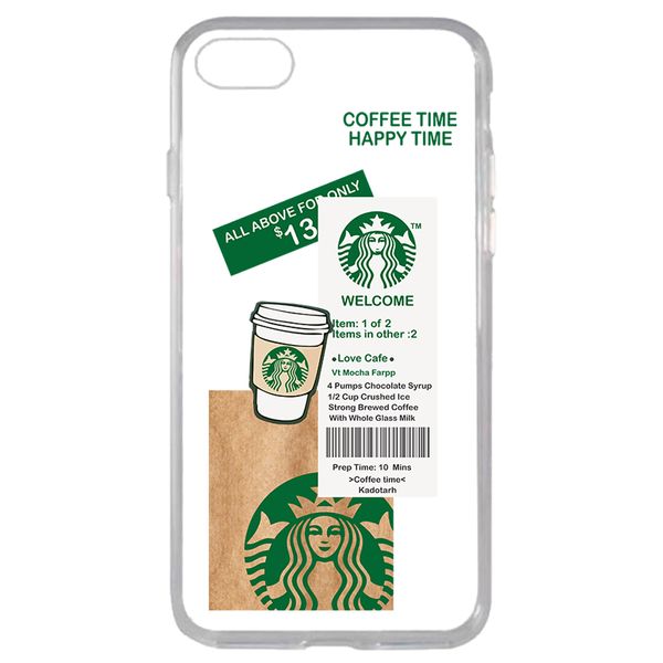 کاور طرح Starbucks مناسب برای گوشی موبایل اپل iPhone 7 / 8