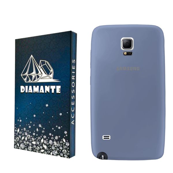 کاور دیامانته مدل Silicio Navy مناسب برای گوشی موبایل  سامسونگ Galaxy Note 4