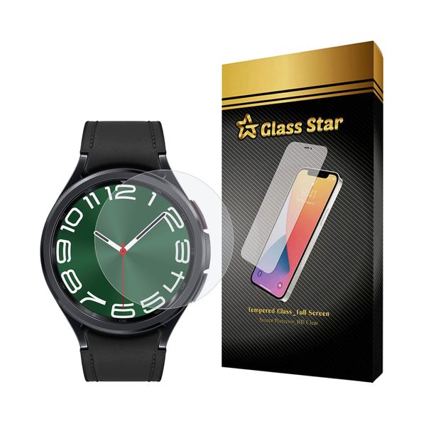  محافظ صفحه نمایش گلس استار مدل WATCHSAFS مناسب برای ساعت هوشمند سامسونگ Galaxy Watch 6 Classic 43 mm