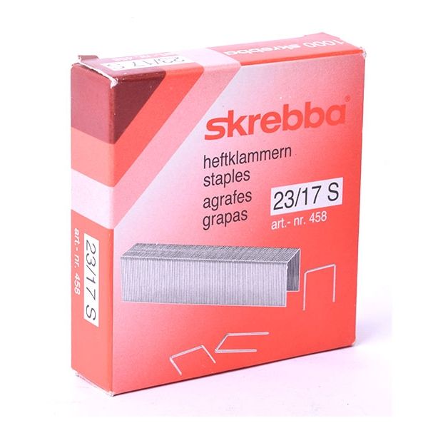 سوزن منگنه اسکربا مدل 23.17 بسته 1000 عددی