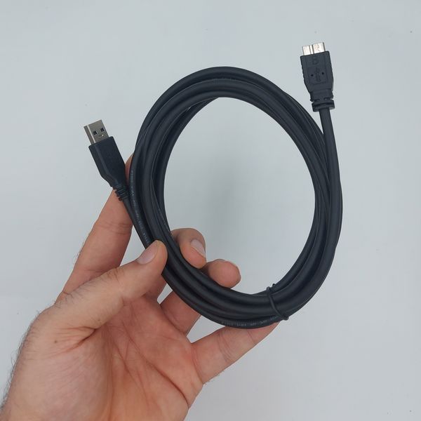 کابل هارد اکسترنال USB3.0 شارک مدل AM-9PIN طول 3 متر