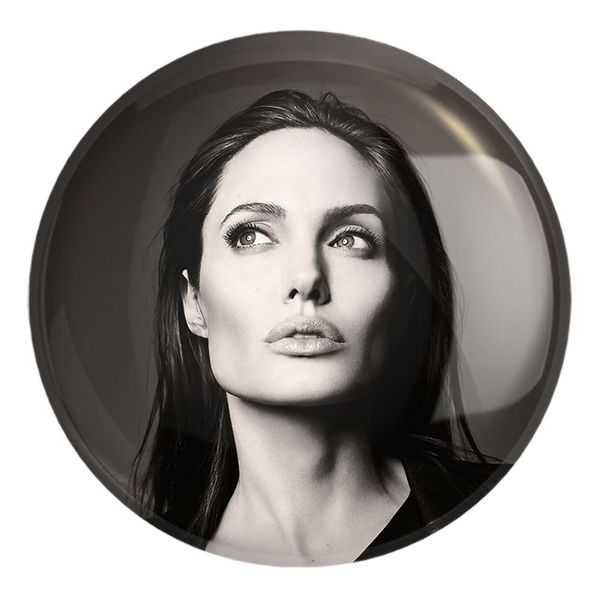 پیکسل خندالو طرح آنجلینا جولی Angelina Jolie کد 6393 مدل بزرگ