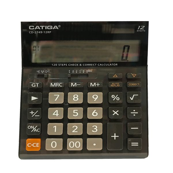 ماشین حساب کاتیگا مدل CD-2749-12RP کد 143901