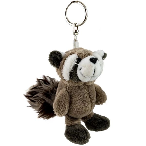 آویز عروسکی نیکی طرح راکن مدل Raccoon Keyring