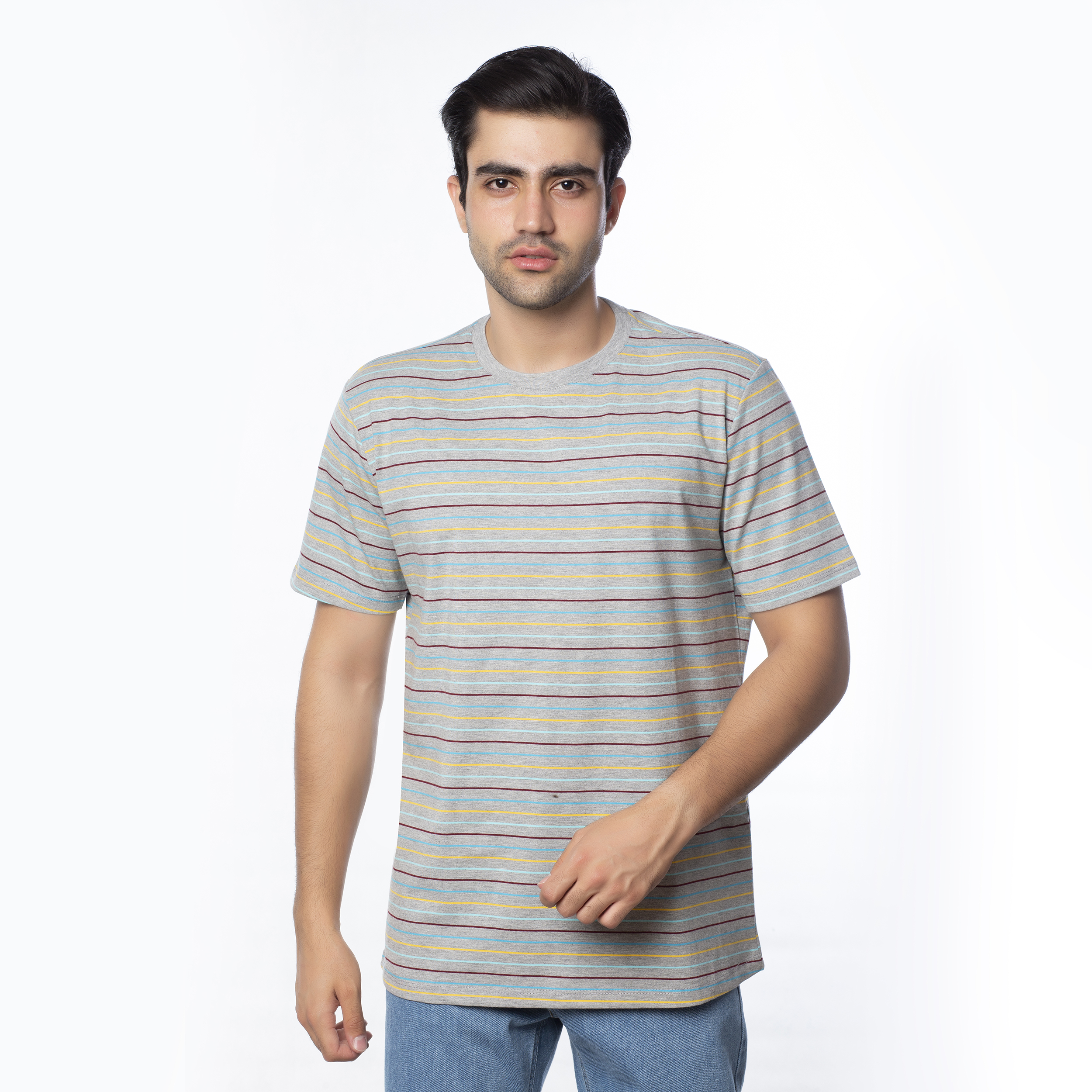تی شرت آستین کوتاه مردانه اسپیور مدل TMA13-27