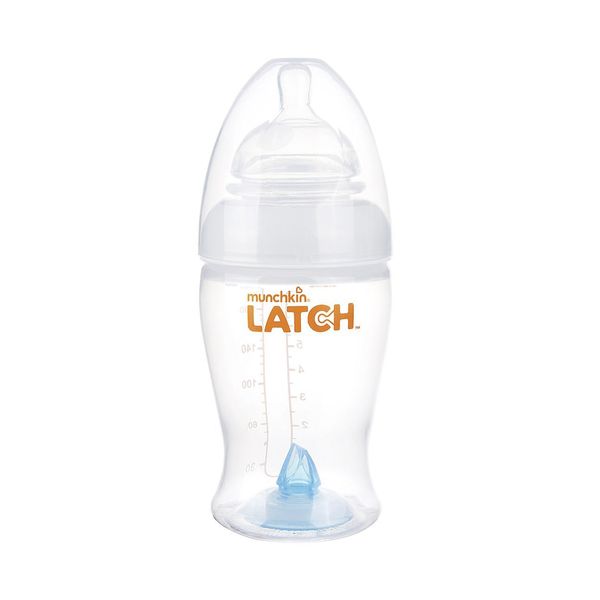 شیشه شیر ضد نفخ مانچکین مدل Latch ظرفیت 240 میلی لیتر