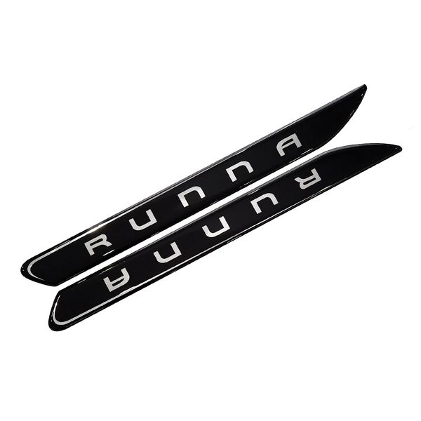 وردپلیت زه درب خودرو آرسی زد اسپرت مدل ZehRunna2024 مناسب برای رانا مجموعه 2 عددی