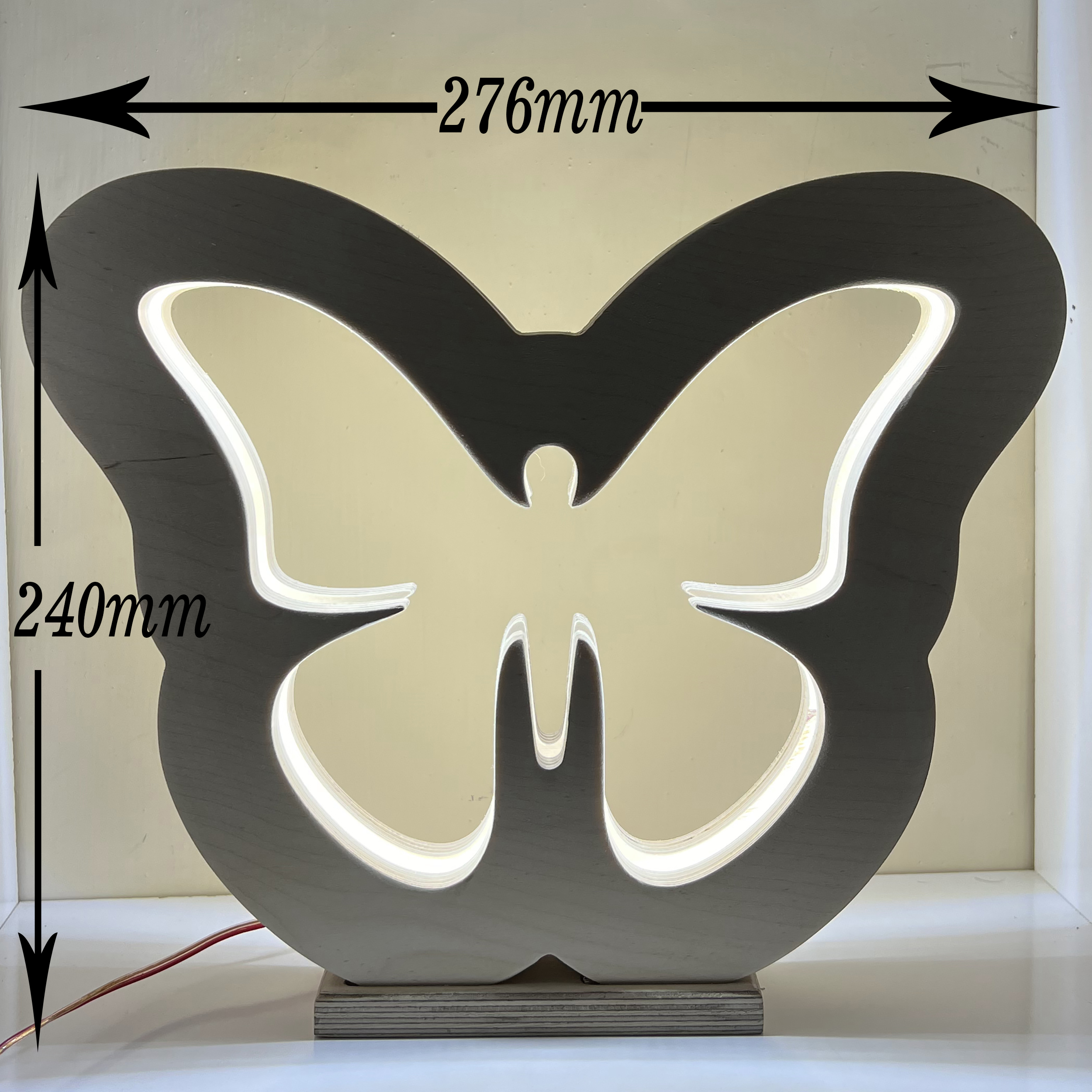 چراغ تزئینی مدل پروانه