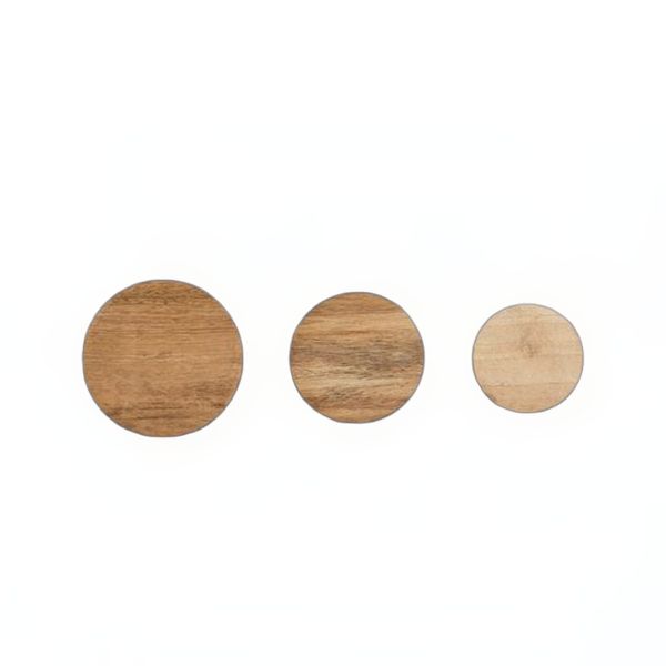 آویز لباس مدل چوبی  مجموعه 3 عددی