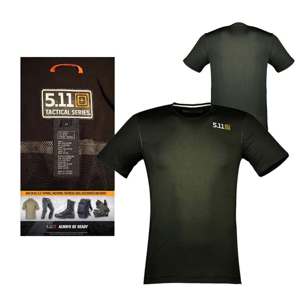 تی شرت ورزشی مردانه 5.11 مدل R1