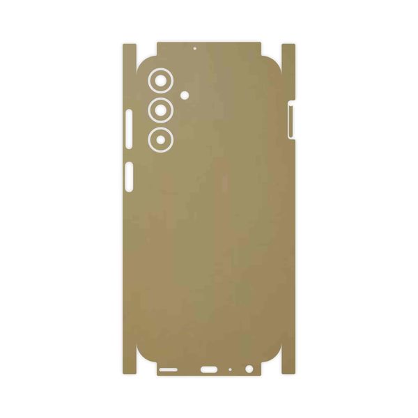 برچسب پوششی ماهوت مدل Matte-Gold-FullSkin مناسب برای گوشی موبایل سامسونگ Galaxy  A25 5G