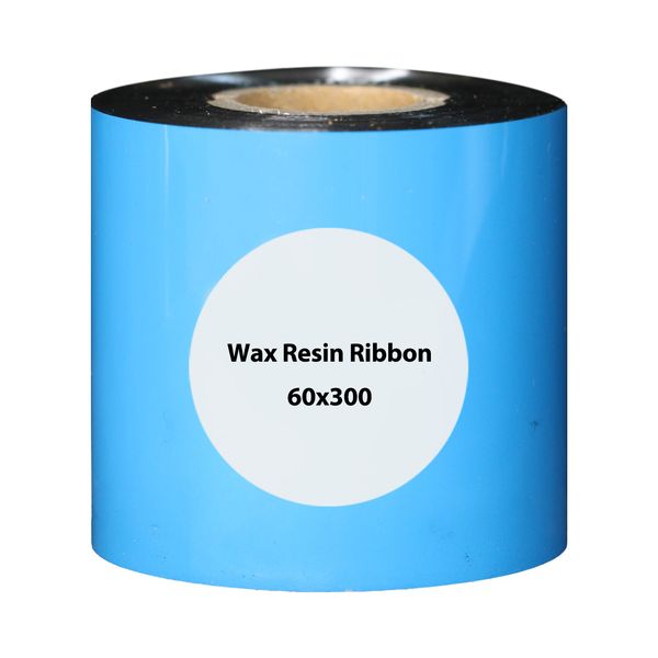 ریبون وکس رزین مدل WAX RESIN 300m x 60mm