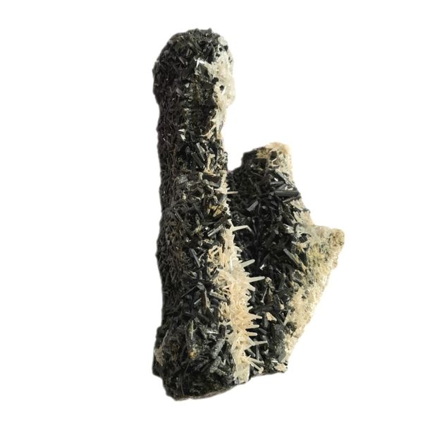 سنگ راف مدل اپیدوت هم رشدی با کوارتز کلکسیونی کادویی آکواریوم کد 354