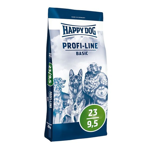 غذا خشک سگ هپی داگ مدل ProfiLine Basic وزن 20 کیلوگرم