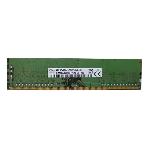 رم دسکتاپ DDR4 تک کاناله 2666 مگاهرتز cl19 اس کی هاینیکس ظرفیت 8 گیگابایت