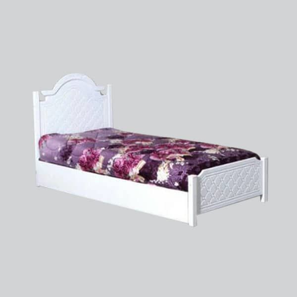 تخت خواب یک نفره مدل روژان سایز 90x200 سانتیمتر