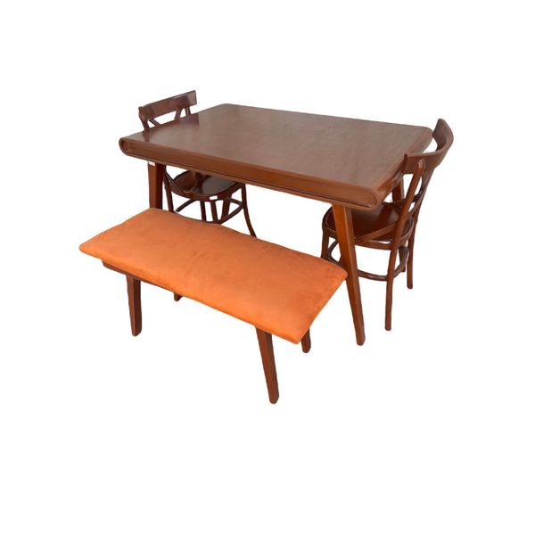 میز و صندلی ناهارخوری 4 نفره گالری چوب آشنایی مدل 810