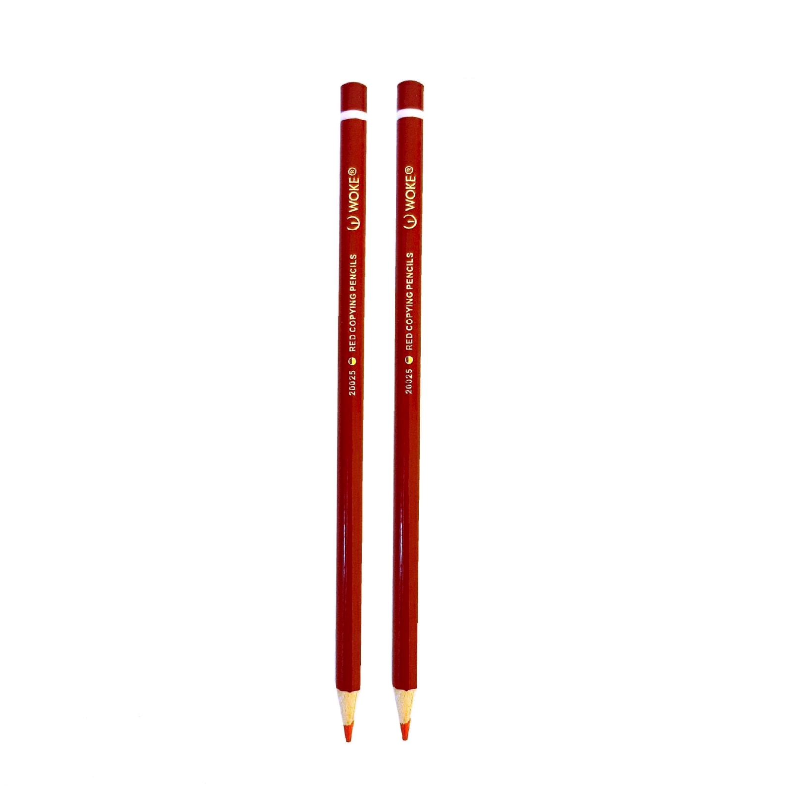 مداد قرمز وک مدل 20025 بسته 2 عددی