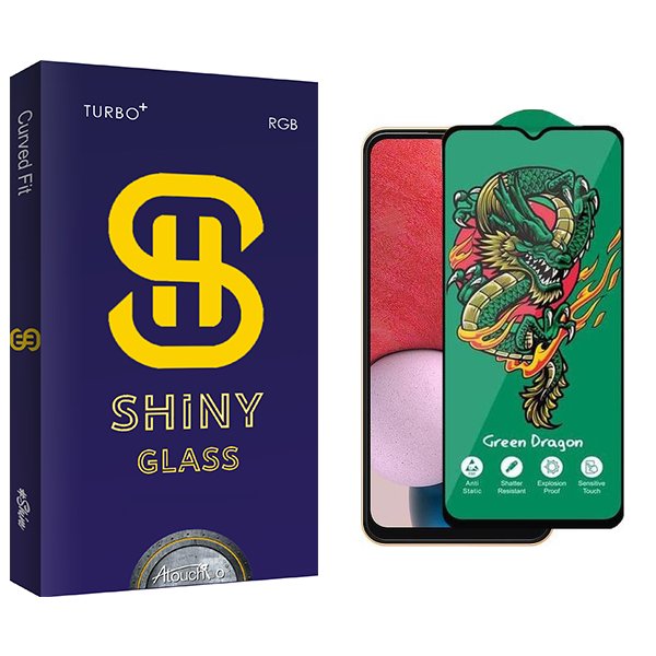 محافظ صفحه نمایش آتوچبو مدل Shiny Green_Dragon مناسب برای گوشی موبایل سامسونگ Galaxy A13
