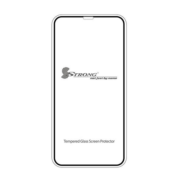 محافظ صفحه نمایش استرانگ مدل Full Cover Tempered Glass مناسب برای گوشی موبایل آیفون XR