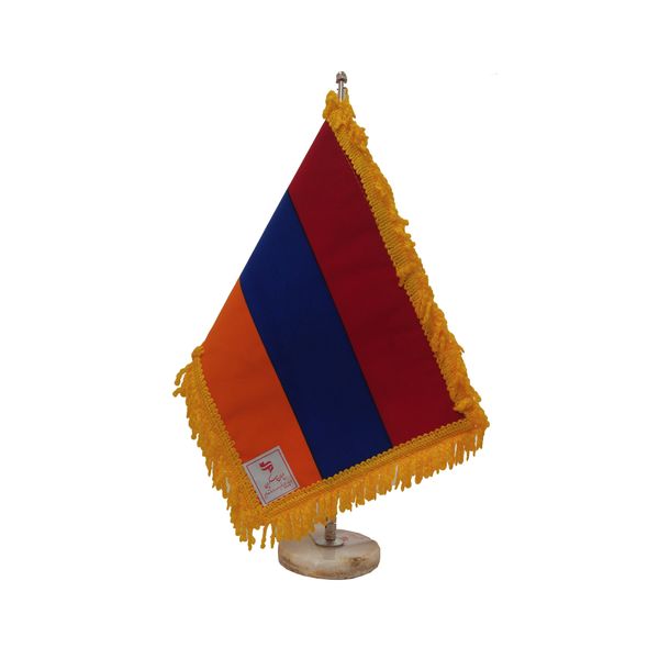 پرچم رومیزی ایران اسکرین طرح پرچم ارمنستان مدل 20504