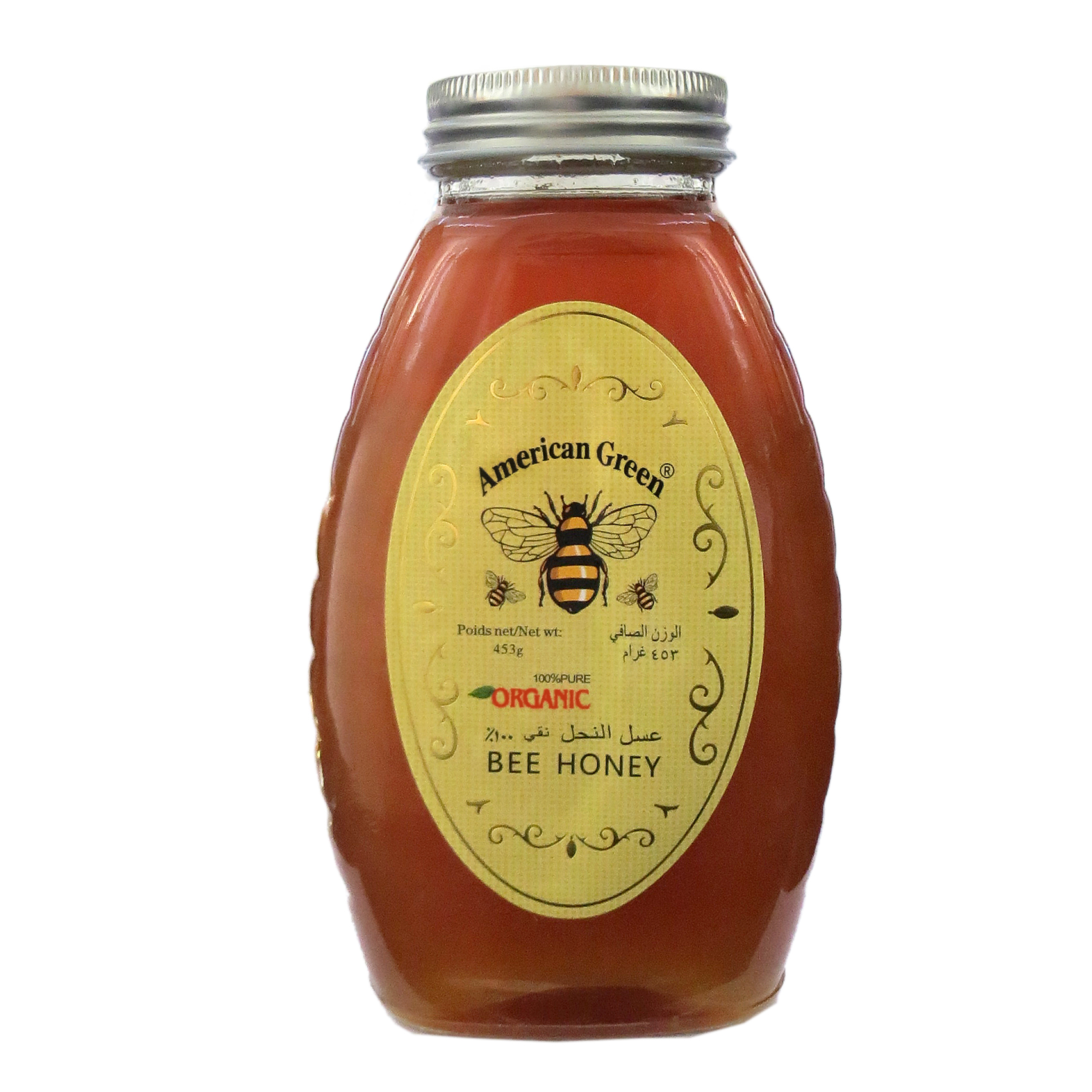 عسل امریکن گرین - 450 گرم