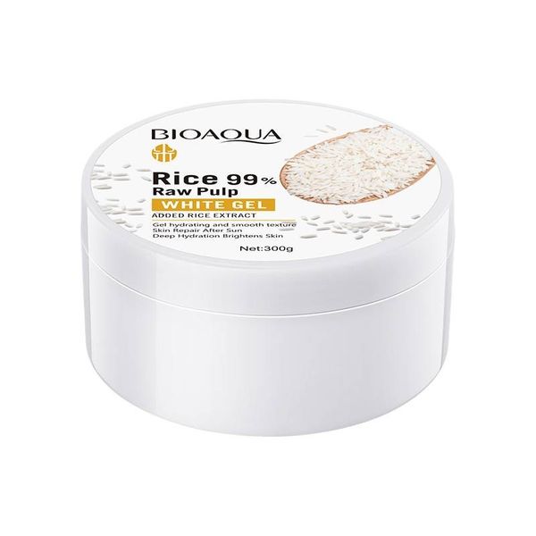 ژل  روشن کننده بایو آکوا مدل Rice Raw Pulp وزن 300 گرم