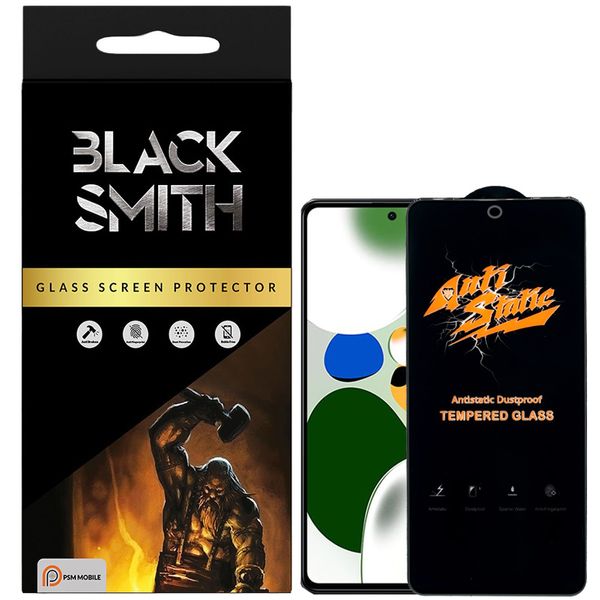 محافظ صفحه نمایش پی اس ام‌ موبایل مدل BlackSmith مناسب برای گوشی موبایل شیائومی Redmi Note 12 Pro Speed 5G