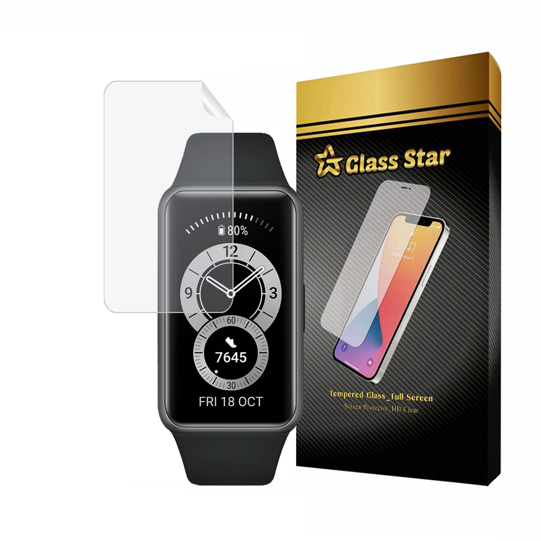  محافظ صفحه نمایش هیدروژل گلس استار مدل MTBWS مناسب برای ساعت هوشمند هوآوی Watch Band 6