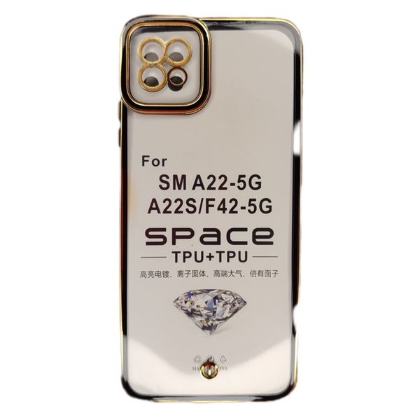کاور اسپیس مدل دور رنگی مناسب برای گوشی موبایل سامسونگ galaxy A22 5g