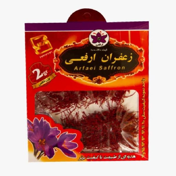 زعفران محصولات ارفعی -2 گرم