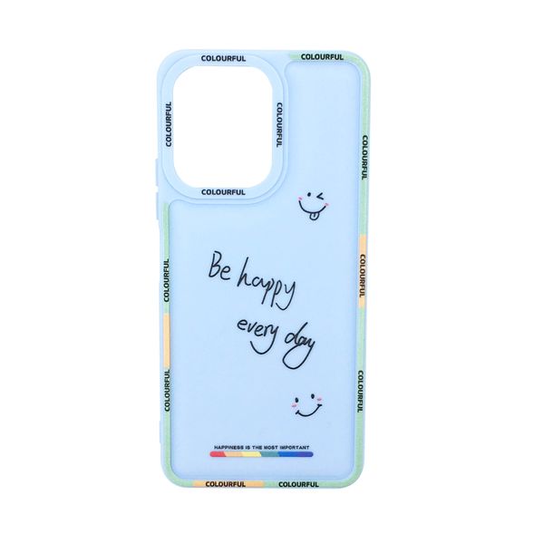 کاور کالرفول طرح Happy مناسب برای گوشی موبایل شیائومی Redmi 13C