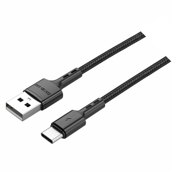 کابل تبدیل USB به USB-C سیکنای مدل SX-6 طول 1 متر